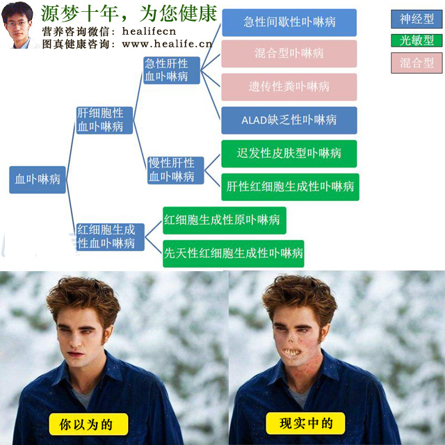 血卟啉病的分类