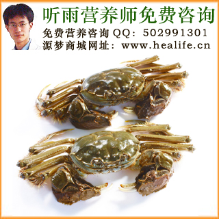 河蟹的营养价值和河蟹的功效与作用