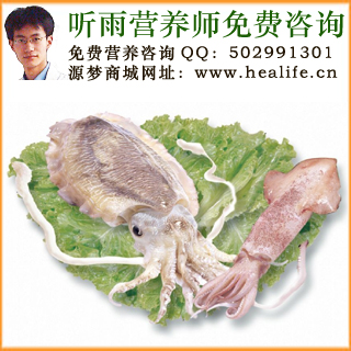 乌贼的营养价值和乌贼的功效与作用